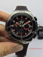 Swiss Replica Hublot King Power F1 Watch - Stainless Steel Chronograph